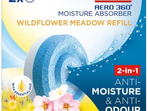 UniBond Aero 360 Wildflower Meadow Scented Refill - 2 x 450g