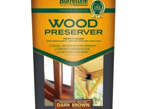 Barrettine Wood Preserver - Dark Brown - 5L