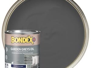 Bondex Garden Greys Furniture Oil - Dark Natural Grey - 0.75L