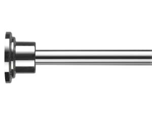 Croydex Stick ‘n’ Lock™ Extendable Shower Curtain Rod - Chrome