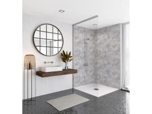 Mermaid Elite Serpentine Stone Tongue & Groove Single Shower Panel - 2420 x 1200mm