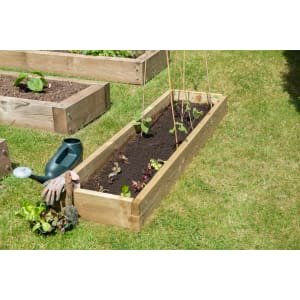 Forest Garden Caledonian Long Raised Bed – 140 x 450 x 1800mm