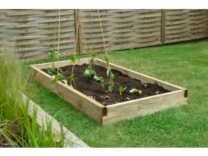 Forest Garden Caledonian Large Raised Bed - 140 x 900 x 1800mm