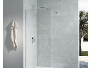 Nexa By Merlyn Chrome Straight Stabilising Bar Only - 1000mm