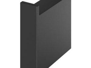 Wickes Square Robe Hook - Matt Black
