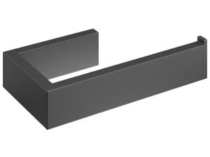 Wickes Square Toilet Roll Holder - Matt Anthracite