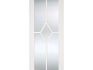 LPD Internal Reims 5 Lite Glazed Primed White Solid Core Door - 686 x 1981mm