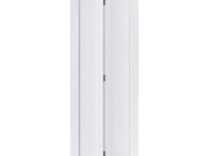 LPD Internal 2 Panel Bi-Fold Pattern 10  Primed White Solid Core Door - 686 x 1981mm