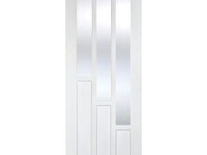 LPD Internal Coventry 3 Lite Primed White Solid Core Door - 762 x 1981mm