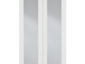 LPD Internal Pair Pattern 20 Primed White Solid Core Door - 914 x 1981mm