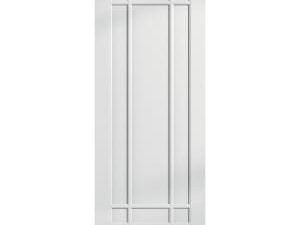 LPD Internal Manhattan 9 Panel Primed White Solid Core Door - 762 x 1981mm