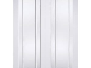 LPD Internal Lincoln Pair Primed White Solid Core Door - 1067 x 1981mm