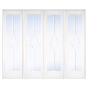 LPD Internal Reims Room Divider W8 Primed White Solid Core Door – 2478 x 2031mm