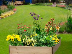 Greena Square Raised Bed - 150 x 600 x 600mm