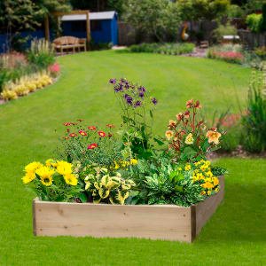 Greena Square Raised Bed – 150 x 600 x 600mm