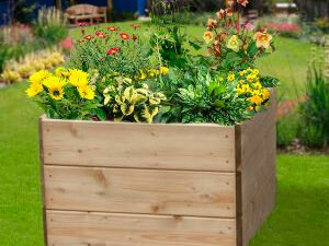 Greena Square Raised Bed - 450 x 600 x 600mm