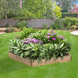 Greena Pentagonal Raised Bed – 150 x 1460 x 1460mm