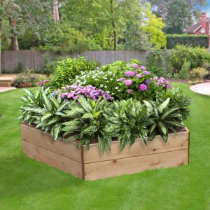 Greena Pentagonal Raised Bed – 300 x 1460 x 1460mm