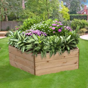 Greena Pentagonal Raised Bed – 450 x 1460 x 1460mm