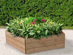 Greena Pentagonal Raised Bed - 450 x 1940 x 1940mm