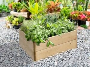 Greena Triangular Raised Bed - 300 x 900 x 900mm
