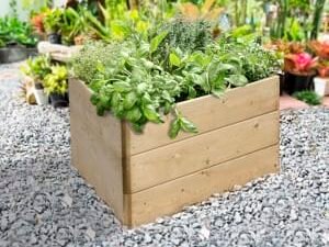 Greena Triangular Raised Bed - 450 x 900 x 900mm
