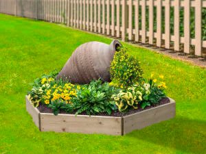 Greena Hexagonal Raised Bed - 150 x 1200 x 1200mm