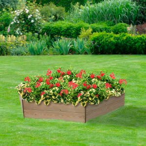 Greena Hexagonal Raised Bed – 300 x 1800 x 1800mm