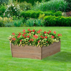 Greena Hexagonal Raised Bed – 450 x 1800 x 1800mm