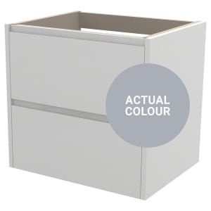Duarti By Calypso Beaufort 600mm Full Depth 2 Drawer Wall Hung Vanity Unit – Shadow Grey
