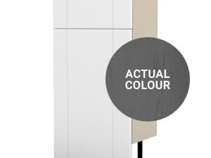 Duarti By Calypso Highwood 400mm Floor Reaching Slimline Toilet Unit - Panther Grey