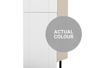 Duarti By Calypso Highwood 400mm Floor Reaching Slimline Toilet Unit - Fossil Grey