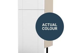 Duarti By Calypso Highwood 400mm Floor Reaching Slimline Toilet Unit - Twilight Blue