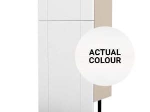 Duarti By Calypso Highwood 400mm Floor Reaching Slimline Toilet Unit - Matt White