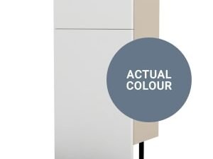 Duarti By Calypso Beaufort 400mm Floor Reaching Slimline Toilet Unit - Bermuda Blue