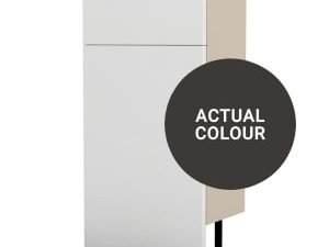 Duarti By Calypso Beaufort 400mm Floor Reaching Slimline Toilet Unit - Ember Grey