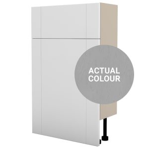 Duarti By Calypso Highwood 500mm Floor Reaching Slimline Toilet Unit – Fossil Grey