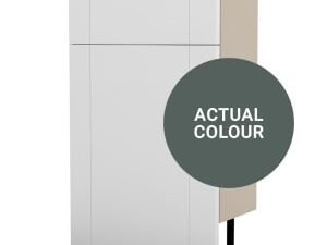 Duarti By Calypso Highwood 500mm Floor Reaching Slimline Toilet Unit - Woodland Green