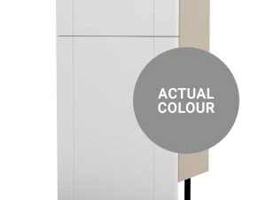 Duarti By Calypso Highwood 500mm Floor Reaching Slimline Toilet Unit - Twilight Grey