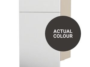 Duarti By Calypso Beaufort 500mm Floor Reaching Slimline Toilet Unit - Ember Grey