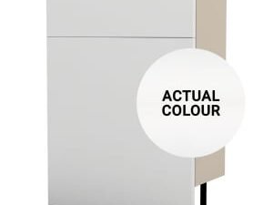 Duarti By Calypso Cascade 600mm Floor Reaching Slimline Toilet Unit - Mirror White