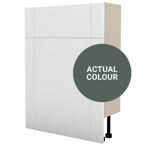 Duarti By Calypso Highwood 600mm Floor Reaching Slimline Toilet Unit – Woodland Green
