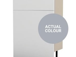 Duarti By Calypso Beaufort 600mm Floor Reaching Slimline Toilet Unit - Shadow Grey