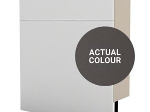 Duarti By Calypso Cascade 700mm Floor Reaching Slimline Toilet Unit - Galaxy Grey