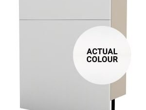 Duarti By Calypso Cascade 700mm Floor Reaching Slimline Toilet Unit - Mirror White