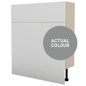 Duarti By Calypso Cascade 700mm Floor Reaching Slimline Toilet Unit – Twilight Grey