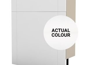 Duarti By Calypso Highwood 700mm Floor Reaching Slimline Toilet Unit - Matt White