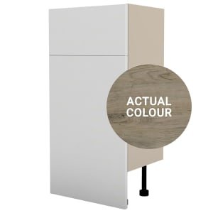 Duarti By Calypso Cascade 400mm Floor Reaching Full Depth Toilet Unit – Grey Bark