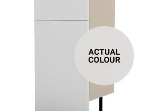 Duarti By Calypso Beaufort 400mm Floor Reaching Full Depth Toilet Unit - Grey Varnish