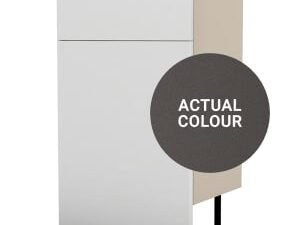 Duarti By Calypso Cascade 500mm Floor Reaching Full Depth Toilet Unit - Galaxy Grey